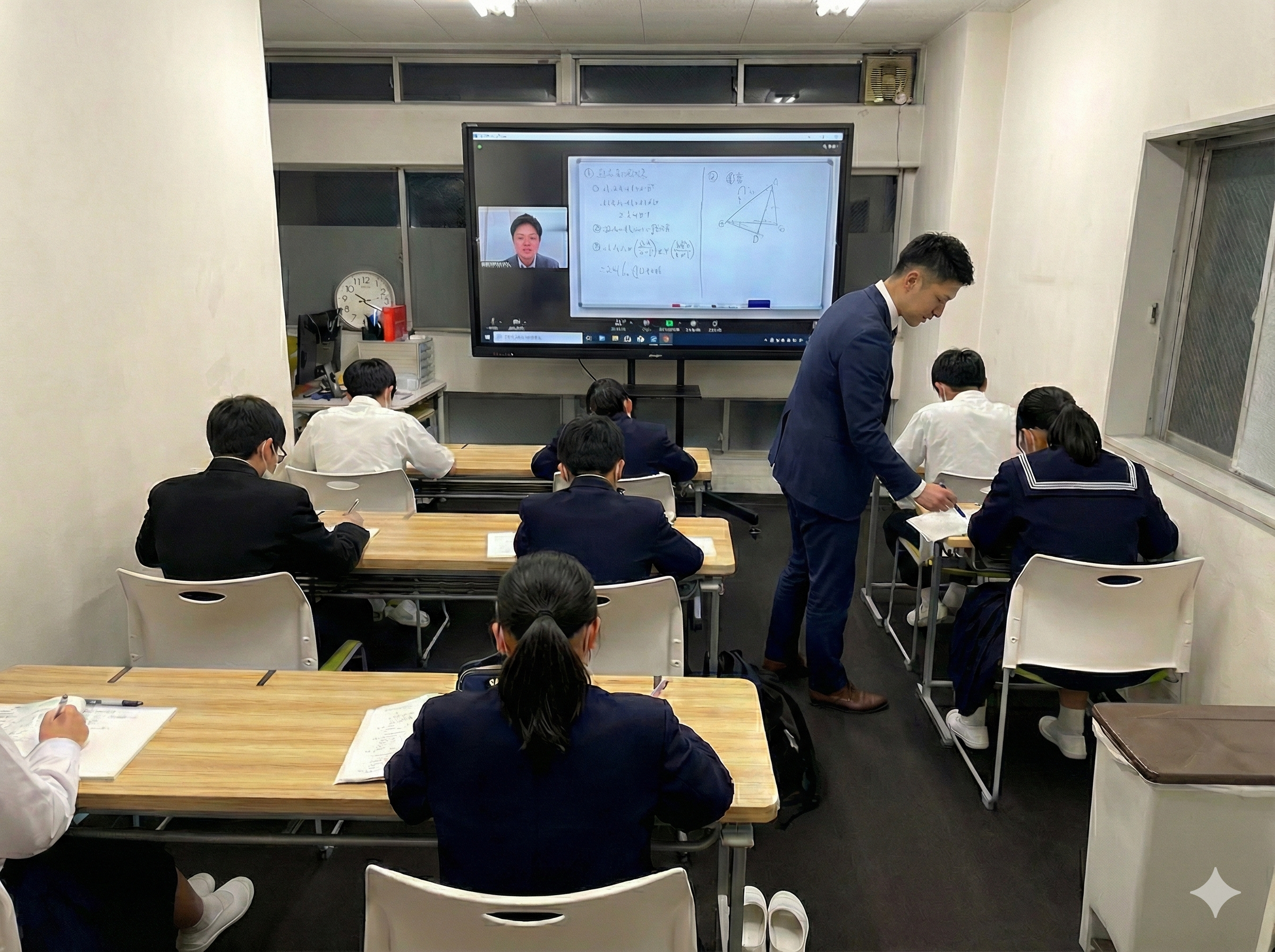 対面校舎受講イメージ